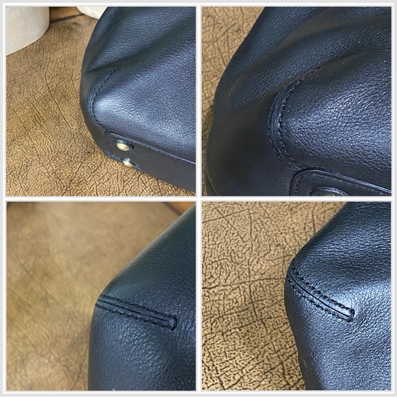 Coach Soho Buckle Satchel Black with Gold Hardware - Picture 12 of 15